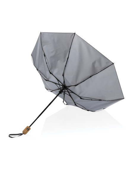 Mini ombrello bambù apri/chiudi 21" rPET 190T Impact AWARE™